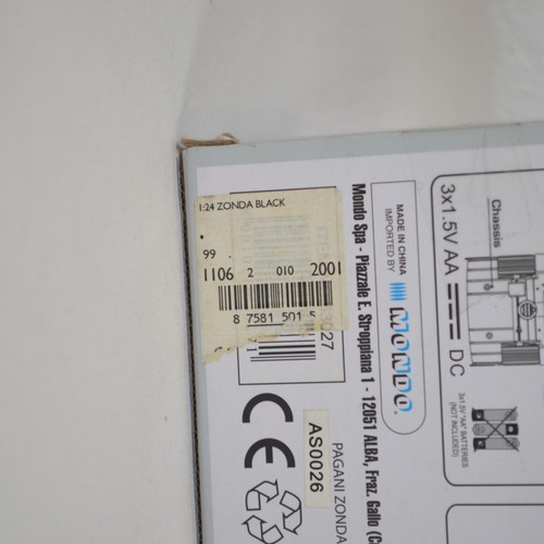 Mondo Motors Pagani Zonda R 1/24 Scale 40MHz Remote Control Small RC Car BNIB - Picture 12 of 14