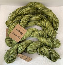 Araucania Ollagua Yarn Serpentine 4 Hanks Hand Painted 3.5 oz 100 gr Pure Linen