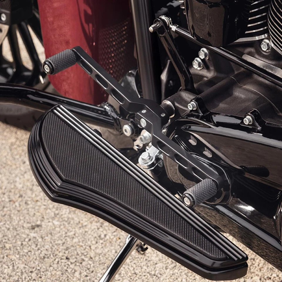 Defiance heel toe Shift Levers For Harley 1986-2017 FL Softail 1988-up Touring Foto 2 de 4