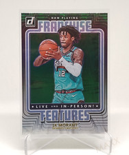 2020 JA MORANT #15 PANINI DONRUSS FRANCHISE FEATURES GREEN FLOOD GRIZZLIES