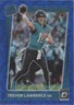 Panini 2021 Donruss Optic Trevor Lawrence Blue Scope 201 Jaguars PSA 9 DOESNT S…