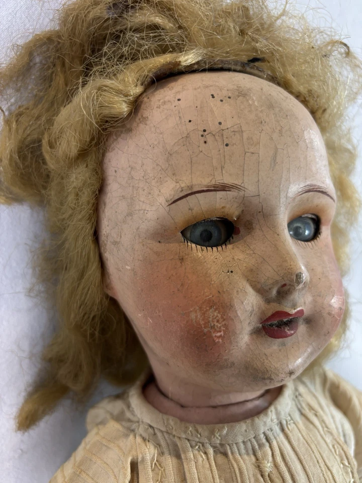 Cellba Bambola In Celluloide Anni '30 Parigi 9 Piedi, Originale Rara Vintage - Immagine 4 di 4