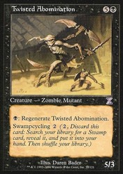 Twisted Abomination (50) Time Spiral Timeshifted