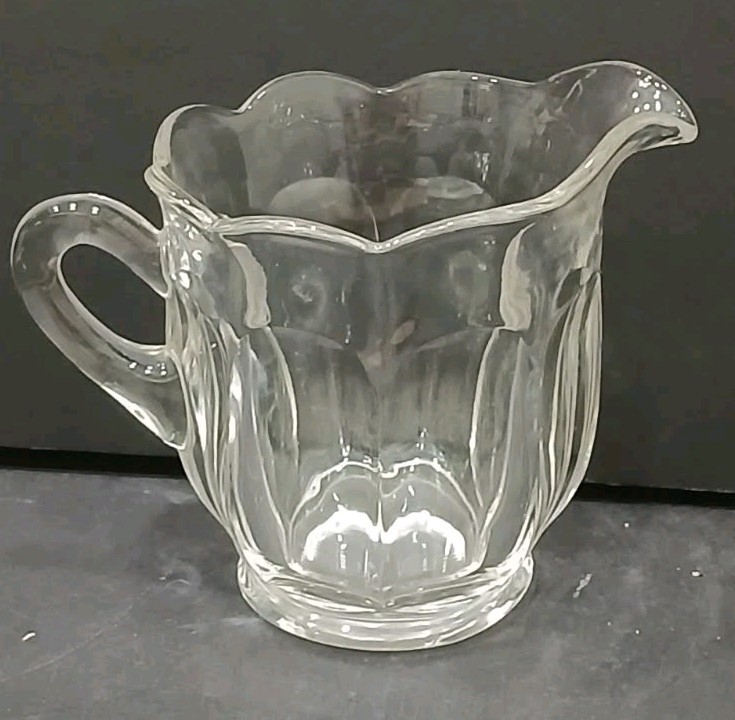 Vintage Heisey Colonial Pattern Glass Creamer