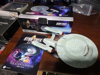 Fanhome Star Trek Starship USS Enterprise C NCC 1701 C Next Generation Yesterday
