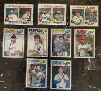 2026 Topps Heritage Silver Sparkle Parallel - You Pick / Complete Your Set