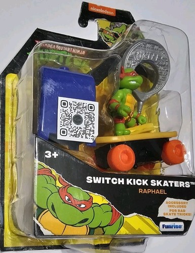 Nicnolodeon Mutant Ninja Turtles Switch Kick Skaters Raphael For 3+