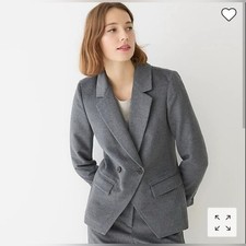 J. Crew Devon Blazer Wool Blend Size 4 EUC Classic Tailored