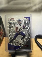 2021 Panini Chronicles RASHOD BATEMAN RC Clear Vision - RAVENs RED 103/199