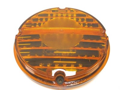 70001AB NEW DIALIGHT 70 SERIES 12V AMBER REAR TURN LIGHT 7'' ROUND