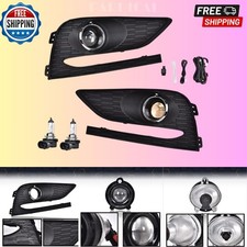 Bumper Driving Projector Fog Light for 2016-2018 Chevy Cruze NOT LT Manual Dies