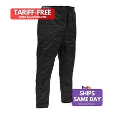 Allstar ALL935216, One Black Fire Retardant Fabric / Nomex Driving Pants Sfi 3.2