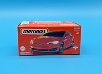 Matchbox Power Grabs 2024 - Tesla Model S - 89/100 - MB1355 HVP82 - Neu & Ovp