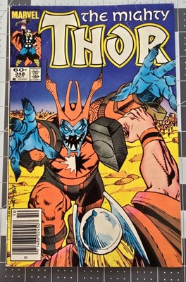 Mighty Thor #348 (Marvel Comics October 1984) VG/FN