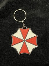 3D Printed Resident Evil Umbrella Corporation Keychain