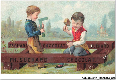 CAR-ABHP10-1844-CHROMOS - Schokolade Ph-Suchard - La Menuserie
