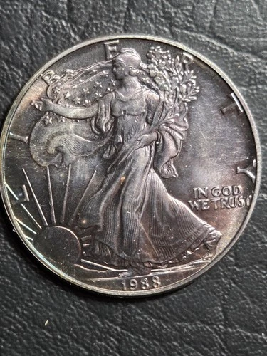 1988 BU $1.00 American Eagle  Silver Dollar