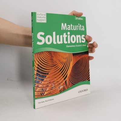 Maturita Solutions. Elementary Student´s book  |  Tim Falla