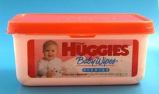 Huggies Baby Wipe Box 1992 Empty Movie Props/Staging