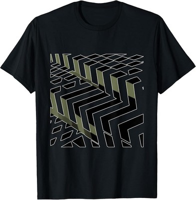 Geometric Optical Illusion T-Shirt