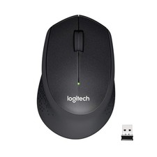 Logitech M330 SILENT PLUS Wireless Mouse, 2.4GHz with USB Nano Receiver, 1000 DP
