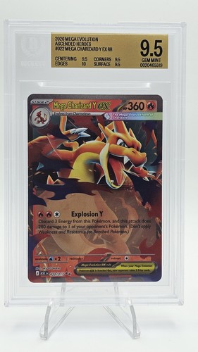 Mega Charizard Y ex graded BGS 9.5 for sale on eBay