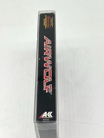 Airwolf Nintendo NES 1989 Rev A, Very Clean, Kept In Plastic Case