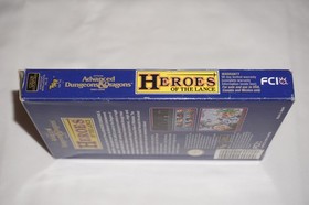 Advanced Dungeons & Dragons Heroes of Lance (Nintendo NES) Complete in Box CIB