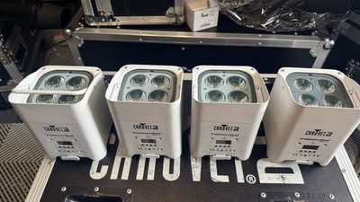 Chauvet DJ Freedom Par Hex-4 LED Light White Housing Hard to Find.