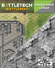 BATTLETECH Lunar/Grasslands B Double-Sided Ba...