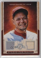 2015 Diamond Kings Studio Portraits Materials Silver 79/99 Yadier Molina #11 mx0