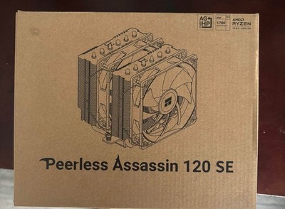 Peerless Assassin 120 SE CPU Cooler, 6 Heat Pipes, Dual 120mm Fans, AMD/Intel...