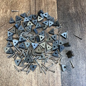 Lot of 60 Vintage Presumed Used Marbo Carbide Inserts