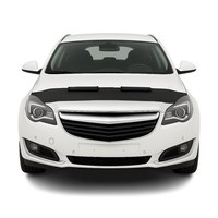 Haubenbra Steinschlagschutz Bonnet Bra FüR Opel Insignia 2008-2013 Schwarz Halb