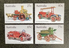 Australia 1983 Historic Fire Engines Set. MNH.