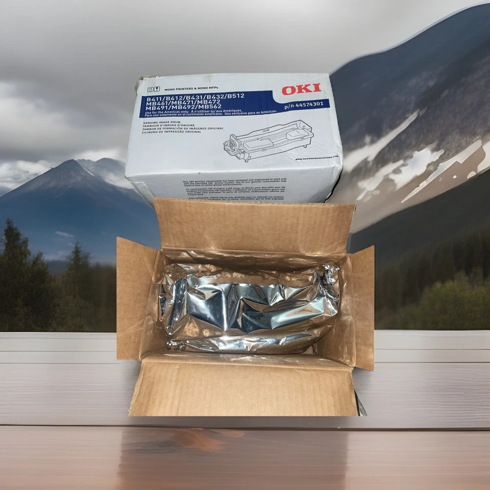 Tambor de impresora OKI One New & One Open Box p/n 44574301 Foto 4 de 4