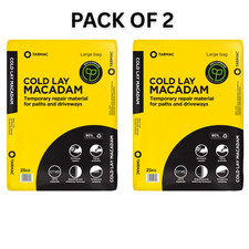 2 X Tarmac 25kg Cold Lay Macadam - Pot Hole Repair - Asphalt - 6mm Tarmac