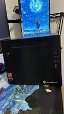 SilverStone Mini-ITX Small Form Factor Steel Computer Case Black USB 3.0 F Audio