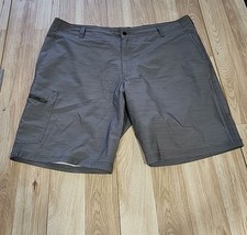 Lee Dungarees Shorts Utility Security Pocket Sz. 42 X 10 Gray Stretch New Hiking