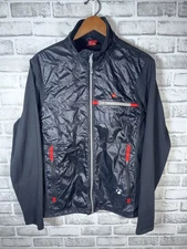 Bontrager Cycling Jacket Full Zip Lightweight Reflective Windbreaker Mens M