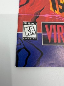3-D Tetris Game Nintendo Virtual Boy Retro Video Games with Instruction Booklet