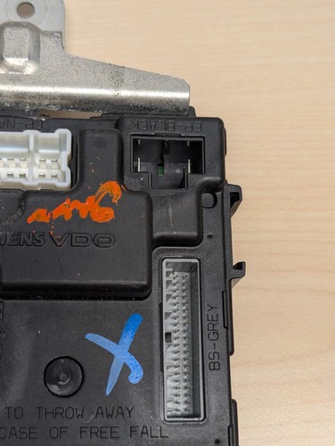 2007 2008 INFINITI G35S G37 SIEMEN BODY CONTROL MODULE BCM BCU 284B1 JK62A (OEM) - Picture 4 of 10