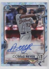 2021 Bowman Sapphire Edition Aqua Refractor 60/99 Adinso Reyes Auto 0nr3