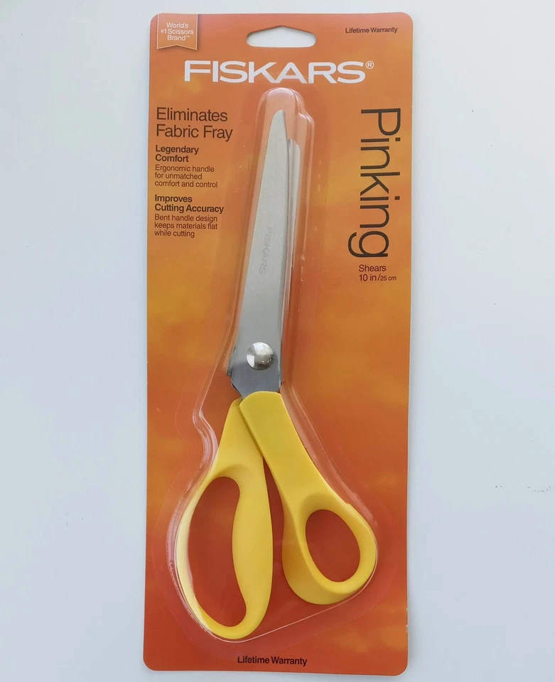 Fiskars 194450-1007 10" Pinking Shears (Assorted Colors) - Image 3 of 4