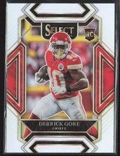 2021 Panini Select #284 Derrick Gore Silver Prizm
