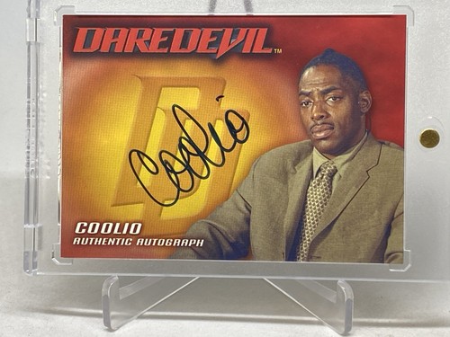 2003 Topps Daredevil Coolio Autograph On Card Auto Insert Marvel - Picture 1 of 17