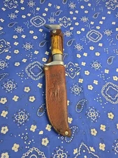 VINTAGE EDGE 54 ORIGINAL BOWIE KNIDE SOLINGEN MADE IN GERMANY FIXED BLADE KNIFE