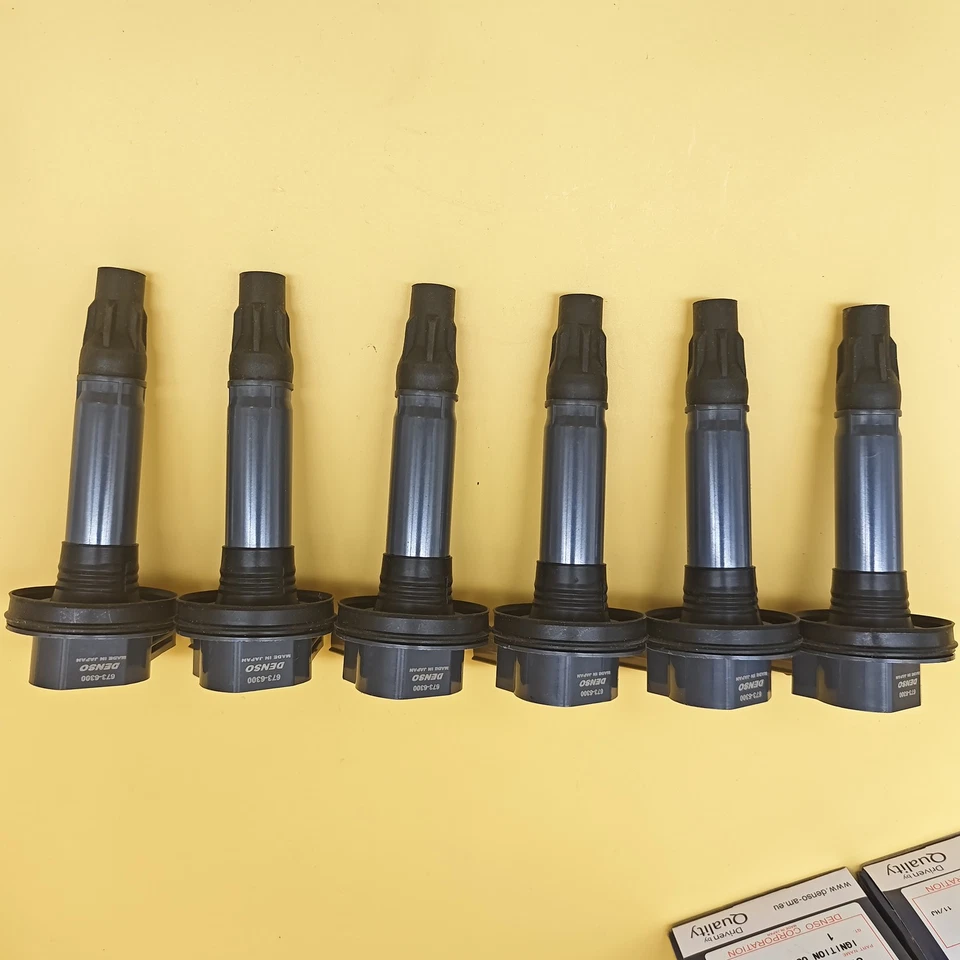 6Pcs DENSO Ignition Coils For 2011-19 Ford F-150 Explorer V6 3.5L UF646 673-6300 Foto 3 de 4