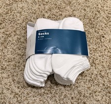 Old Navy Kids Unisex 10 Pack Socks White Size S