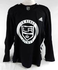 2022 Los Angeles Kings Charles Hudon #54 Game Used Black Practice Jersey 56 746
